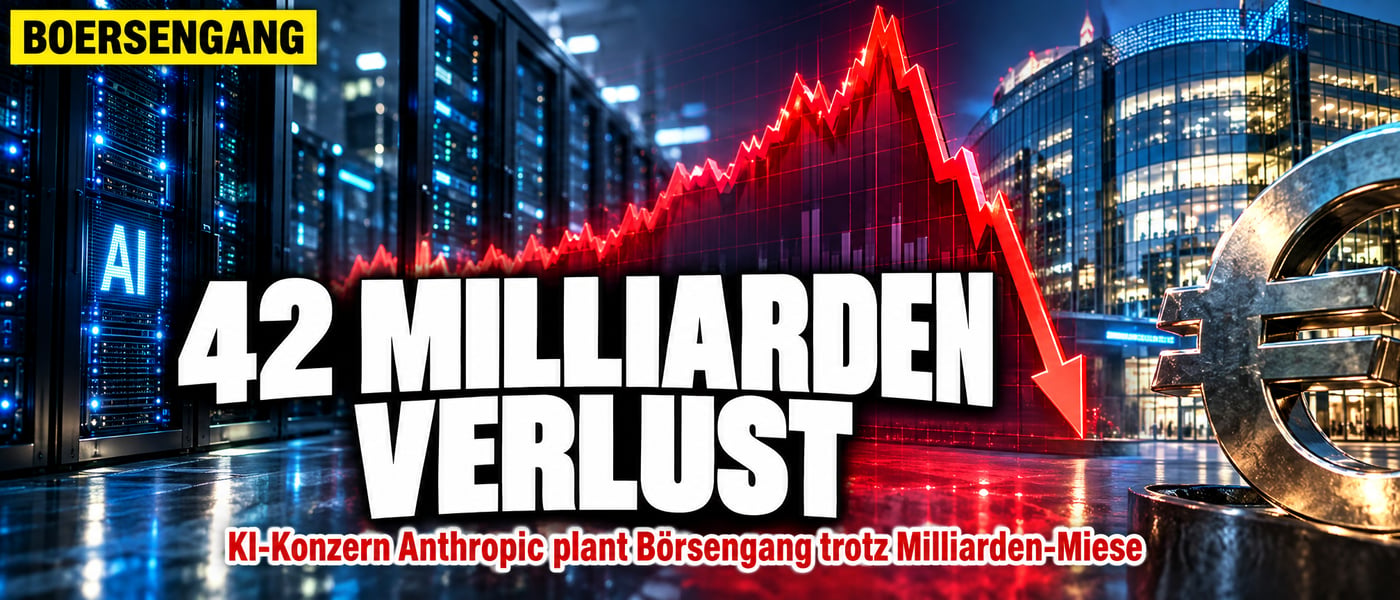 42 Milliarden Dollar Verlust: Wagt Anthropic den Billionen-Börsengang?