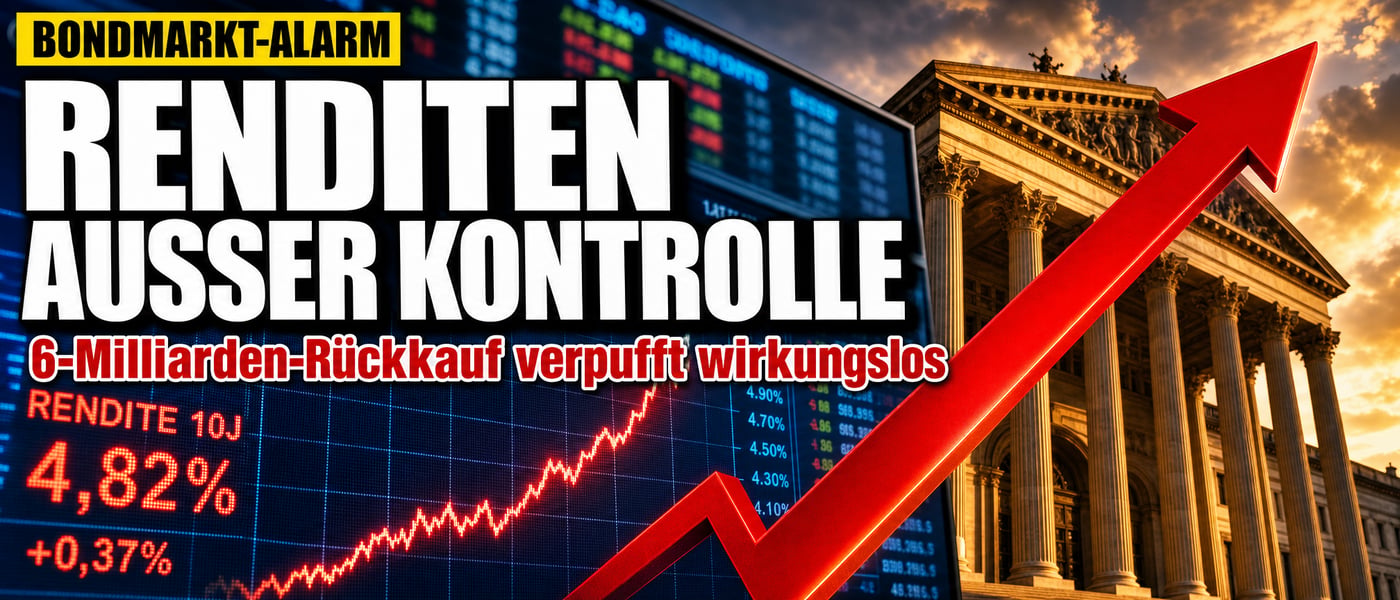 6-Milliarden-Schuss ins Leere: Bondmarkt zeigt Bessent die Zähne