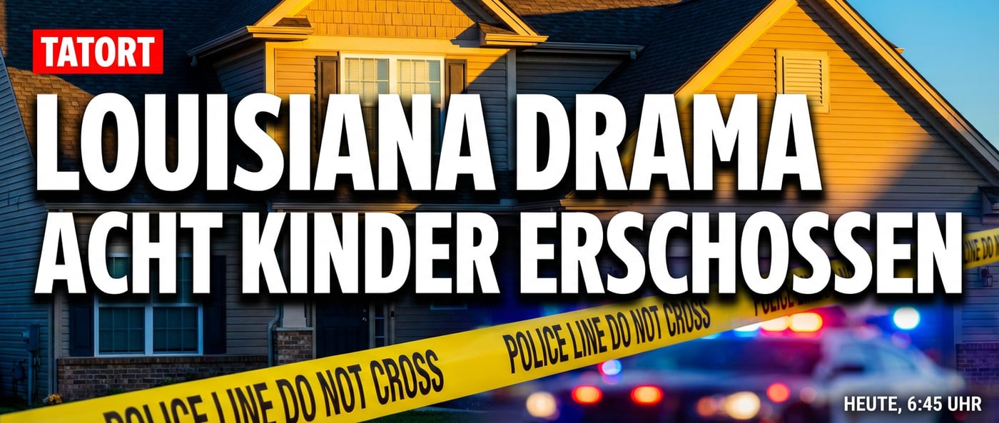 Acht Kinder erschossen: Blutbad in Louisiana offenbart Amerikas tiefe Wunden