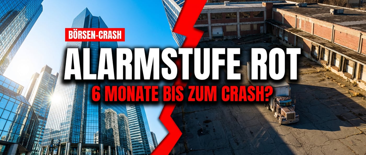 Alarmstufe Rot am Aktienmarkt: Wenn die Realwirtschaft Warnsignale sendet, die niemand hören will