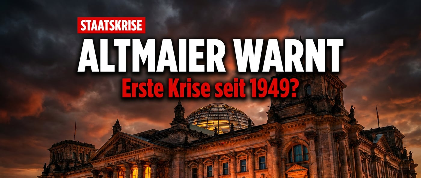 Altmaier-Alarm: Wenn die Architekten der Krise plötzlich vor der Krise warnen