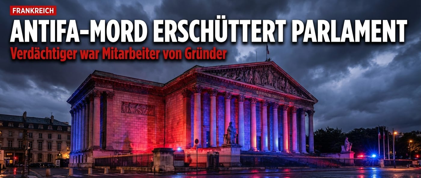 Antifa-Mord in Frankreich: Blutige Spur führt direkt ins Herz des Parlaments