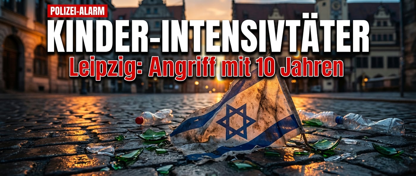 Antisemitischer Angriff in Leipzig: Zehn- und Elfjährige als Intensivtäter identifiziert