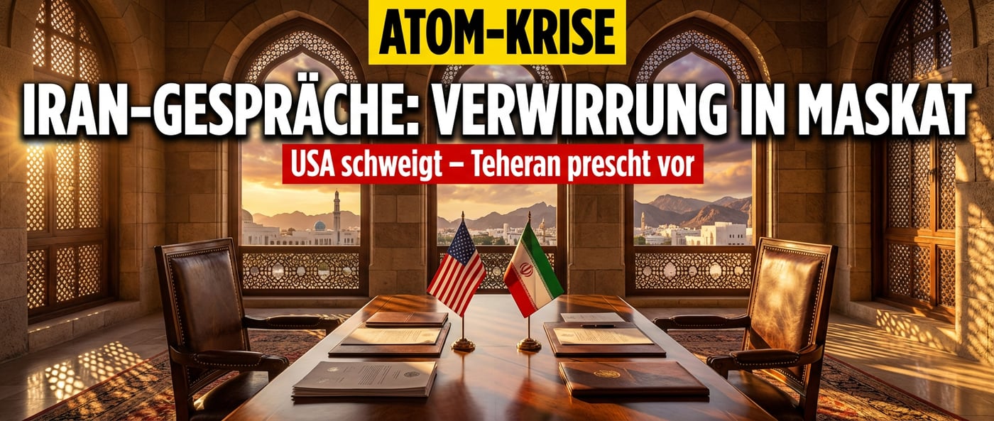 Atomgespräche im Oman: Verwirrung vor heiklen Verhandlungen zwischen USA und Iran