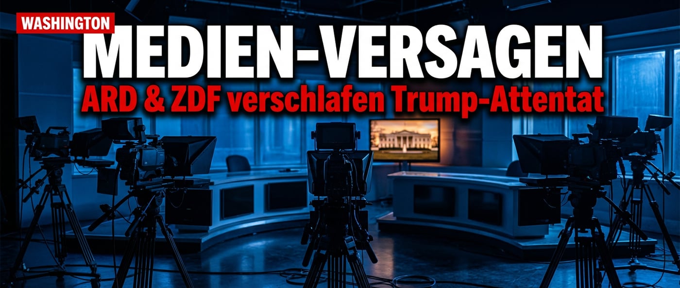 Attentat auf Trump: ARD und ZDF verschlafen die Geschichte des Jahres – und liefern stattdessen Propaganda