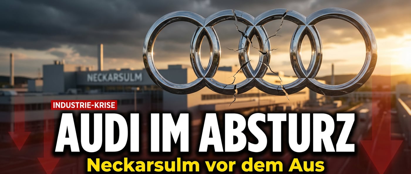 Audi in der Abwärtsspirale: Neckarsulm wird zum Symbol des deutschen Industrieniedergangs