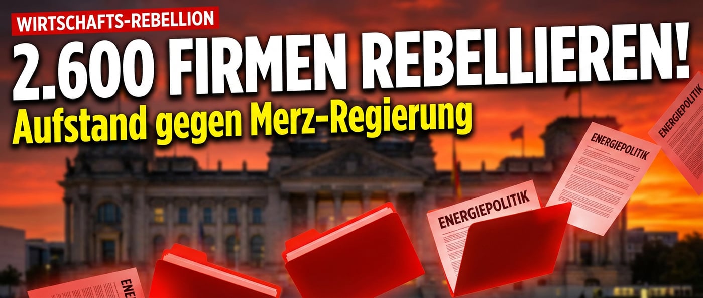 Aufstand der Unternehmer: Fast 2.600 Firmen rechnen mit der Energiepolitik der Großen Koalition ab