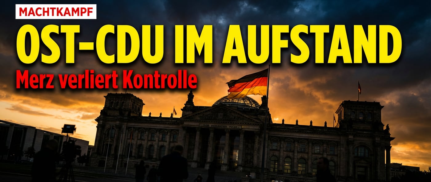 Aufstand in der Ost-CDU: Merz droht seine eigene Partei zu verlieren