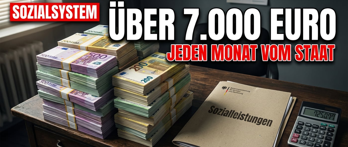 Ausreisepflichtiger Bosnier kassiert monatlich über 7.000 Euro vom Staat – seit 23 Jahren