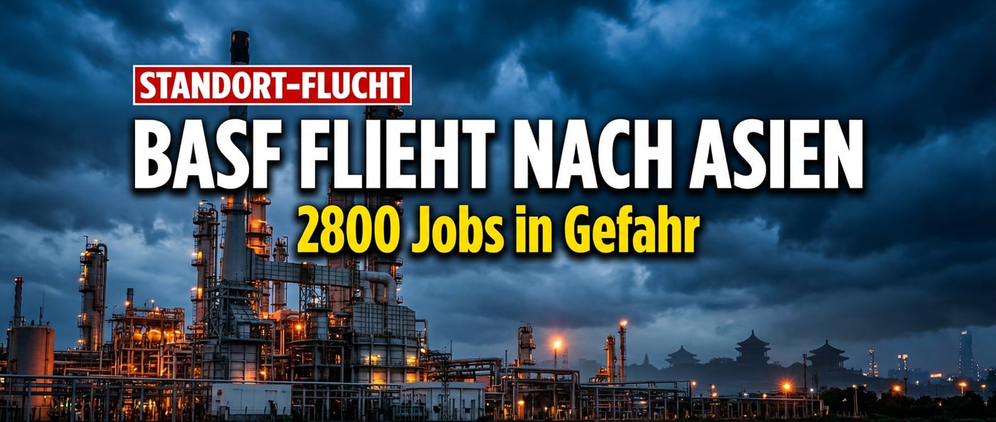 BASF flüchtet nach Asien: Berliner Belegschaft zahlt den Preis für Deutschlands Standort-Desaster