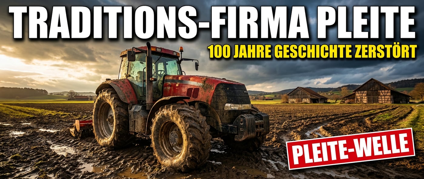 Bayerns Landwirtschaft im freien Fall: Traditionsfirma aus Fürth muss Insolvenz anmelden