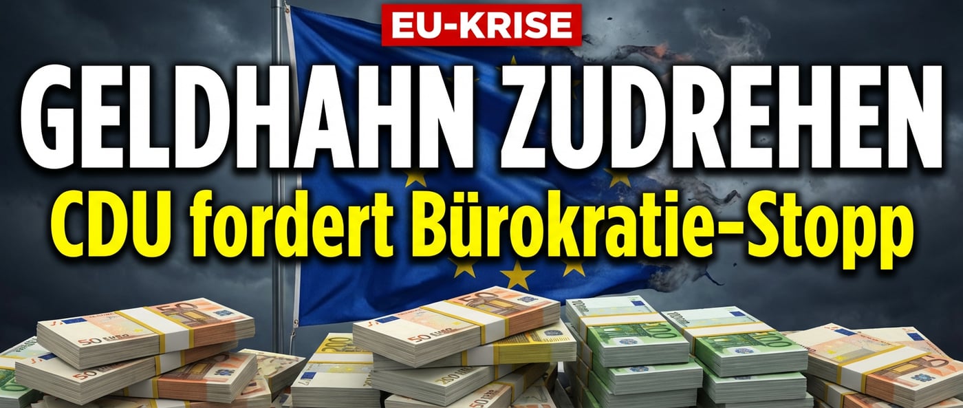 Beitragszahlungen als Druckmittel: CDU/CSU will Brüssel den Geldhahn zudrehen