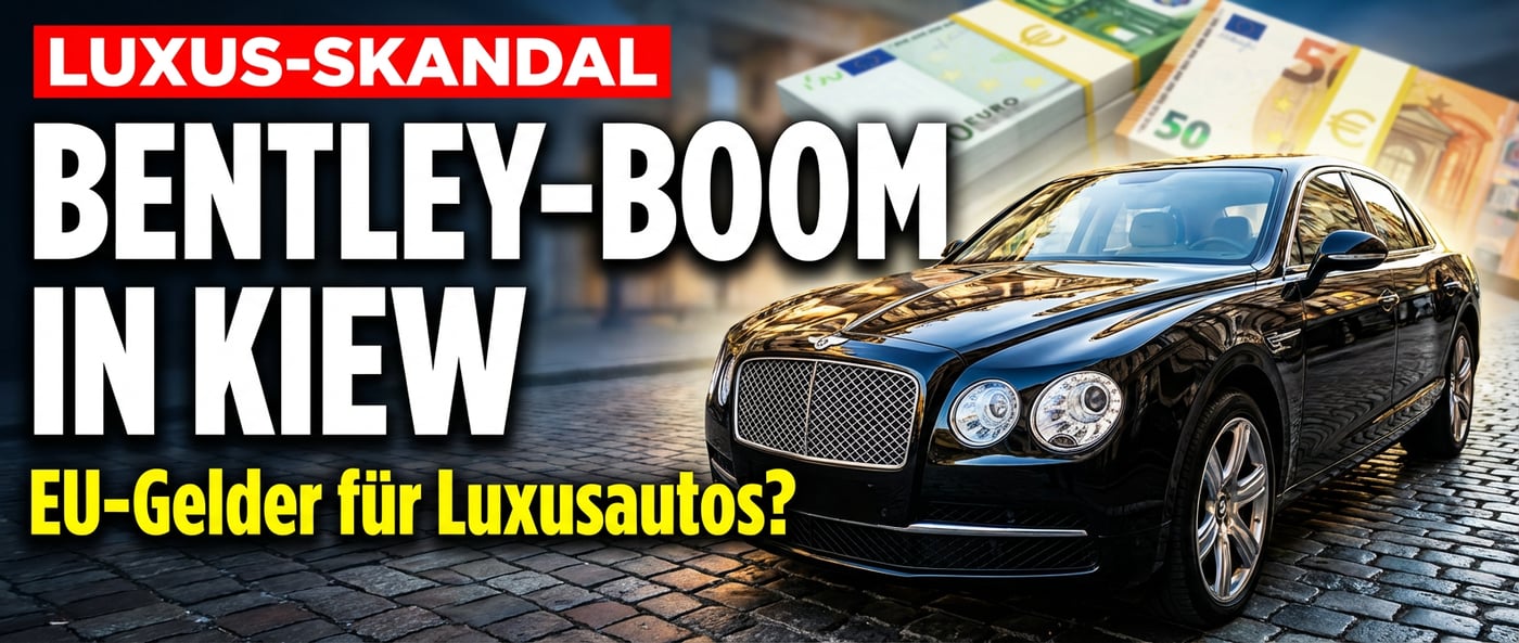 Bentley-Boom in Kiew: Wie EU-Steuergelder den Luxuswahn ukrainischer Eliten finanzieren