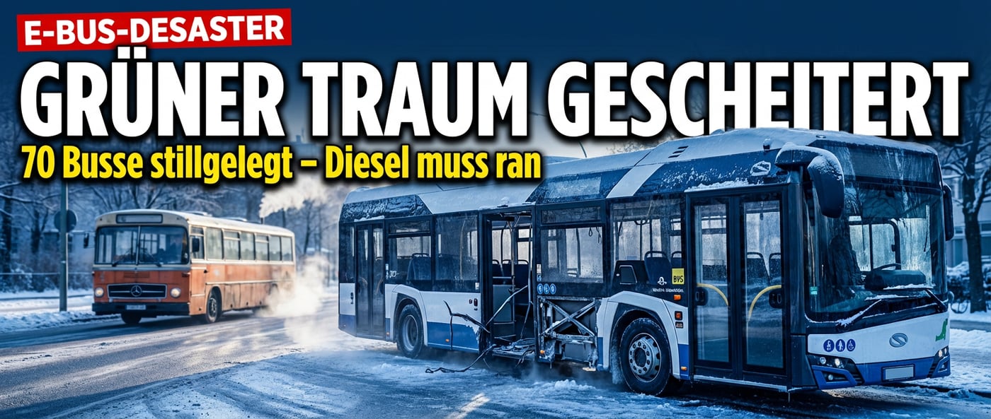 Berlins E-Bus-Desaster: Wenn grüne Träume an der Realität zerschellen
