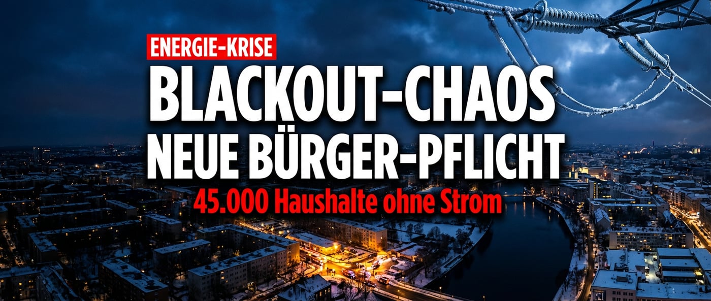 Blackout-Chaos in Berlin: DIW-Expertin will Bürgern neue Bauvorschriften aufzwingen