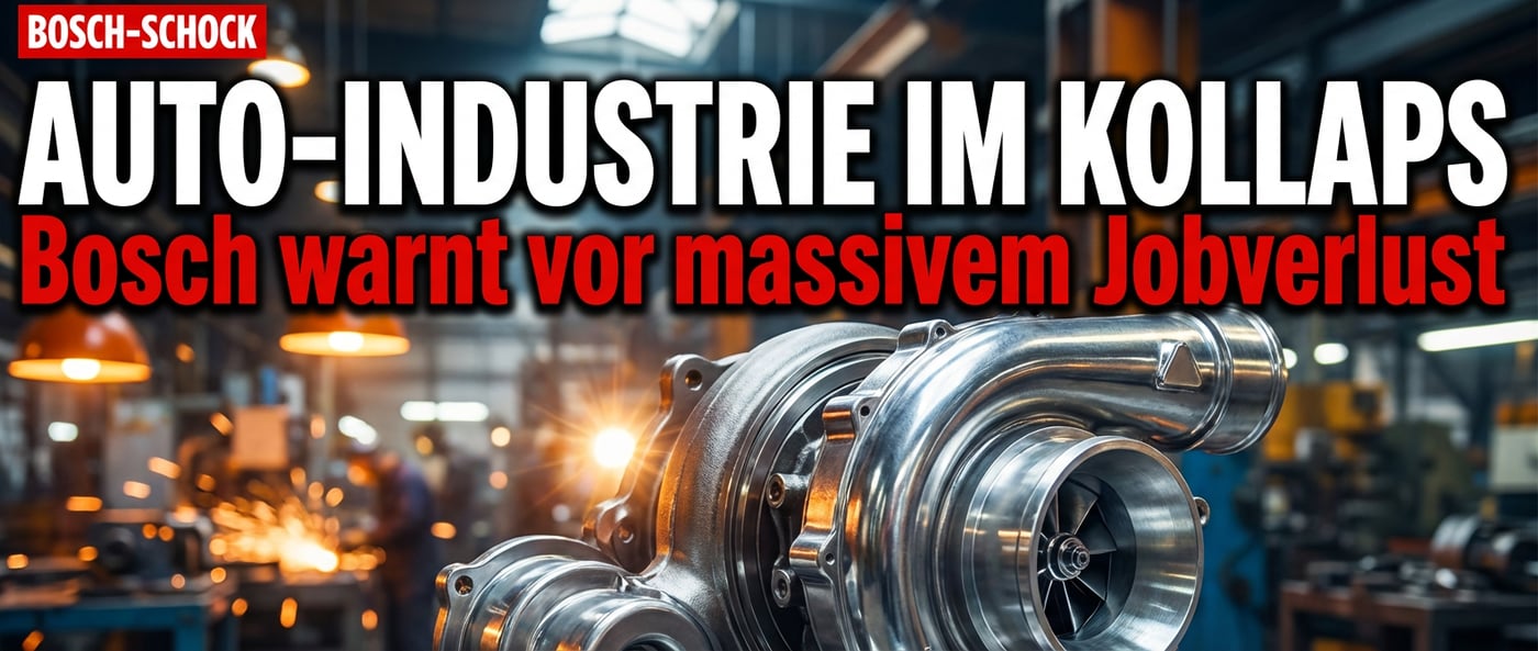 Bosch-Betriebsratschef zerlegt Deutschlands Autopolitik – und niemand kann ihm widersprechen