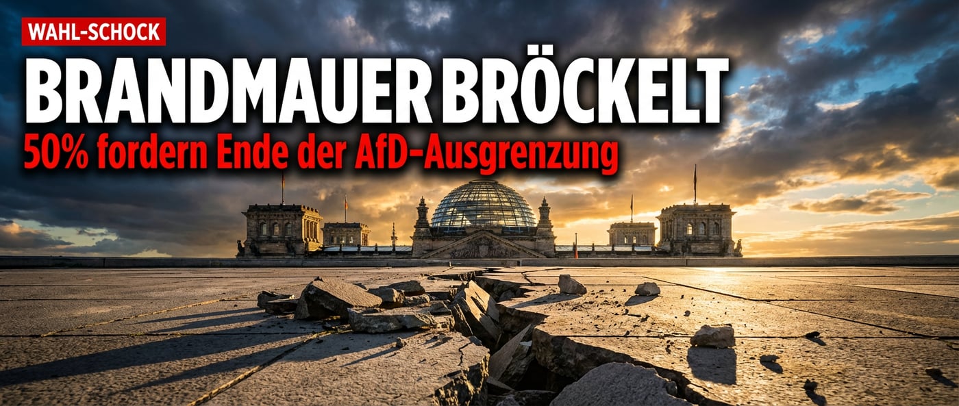 Brandmauer bröckelt: Mehrheit der Baden-Württemberger will Zusammenarbeit mit der AfD