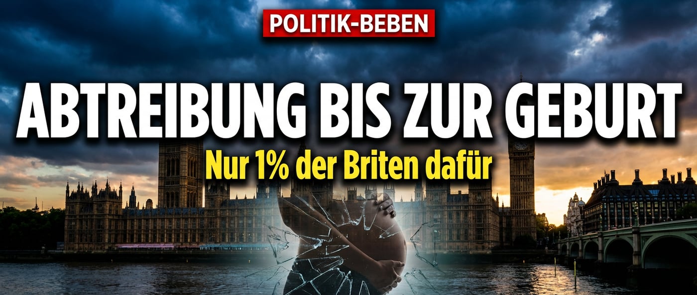 Britisches Oberhaus legalisiert Abtreibung bis zur Geburt – gegen den Willen von 99 Prozent der Bevölkerung