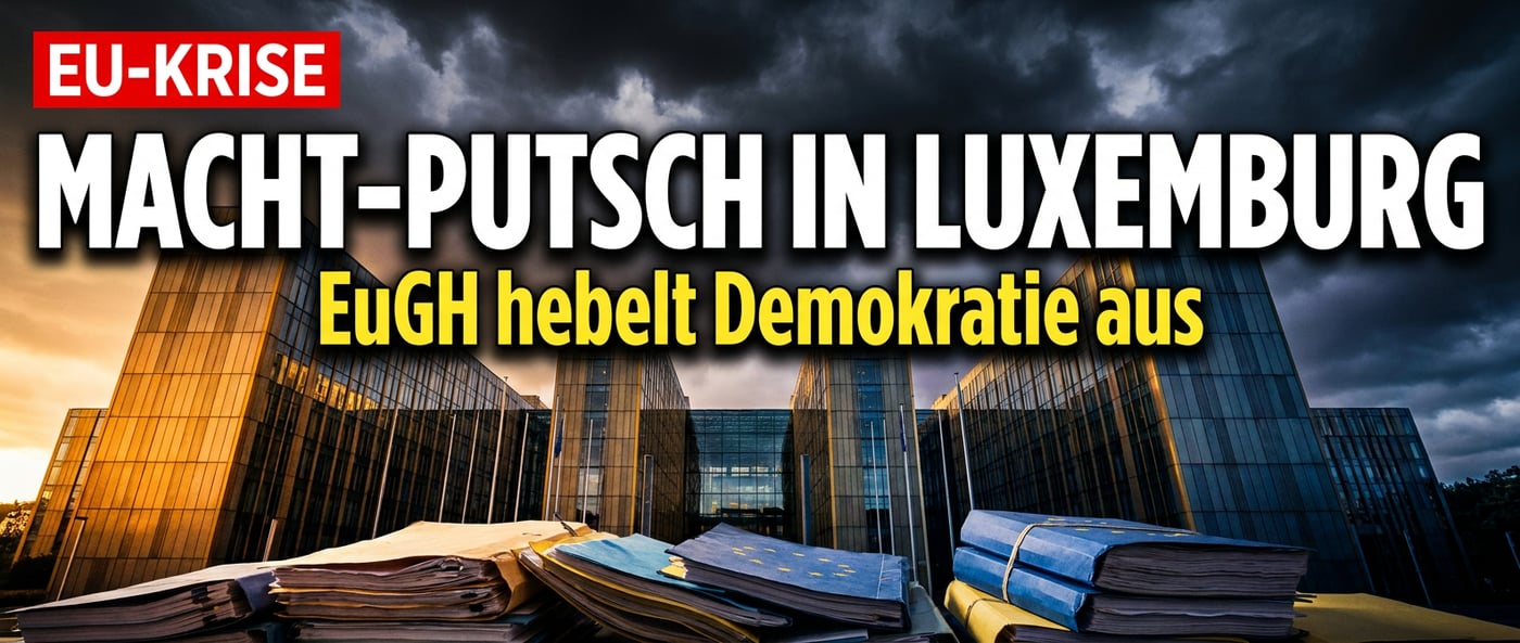 Brüssels stiller Staatsstreich: Wie der EuGH zum Oberrichter Europas wird