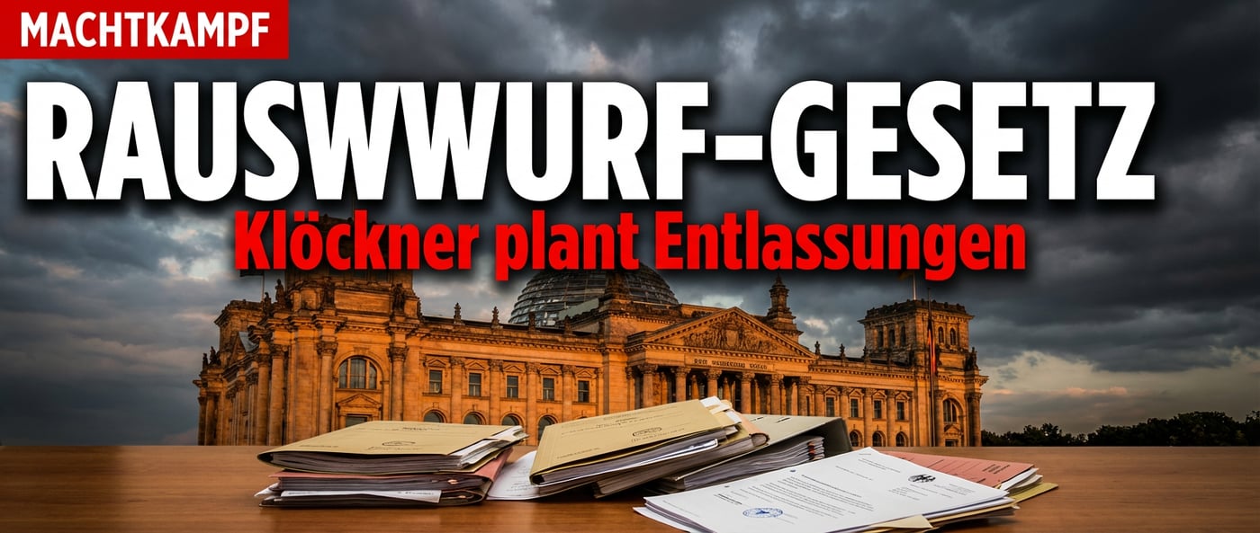 Bundestagspräsidentin Klöckner plant Gesetzesänderung zur Entlassung von AfD-Mitarbeitern