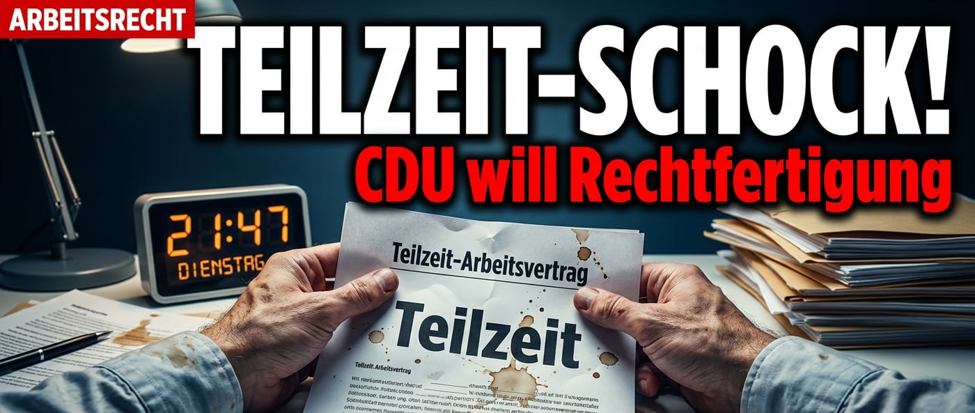 CDU-Wirtschaftsflügel greift Teilzeitrecht an: Arbeitnehmer sollen sich künftig rechtfertigen