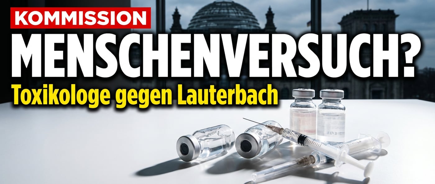Corona-Enquetekommission: Lauterbach verteidigt sich – Toxikologe spricht von „Menschenversuch"