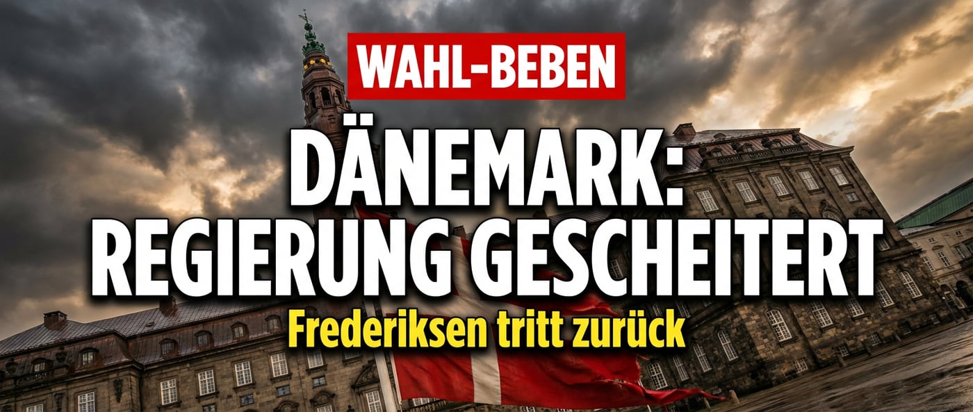 Dänemark: Sozialdemokraten erleiden Wahldebakel – Ministerpräsidentin Frederiksen tritt zurück