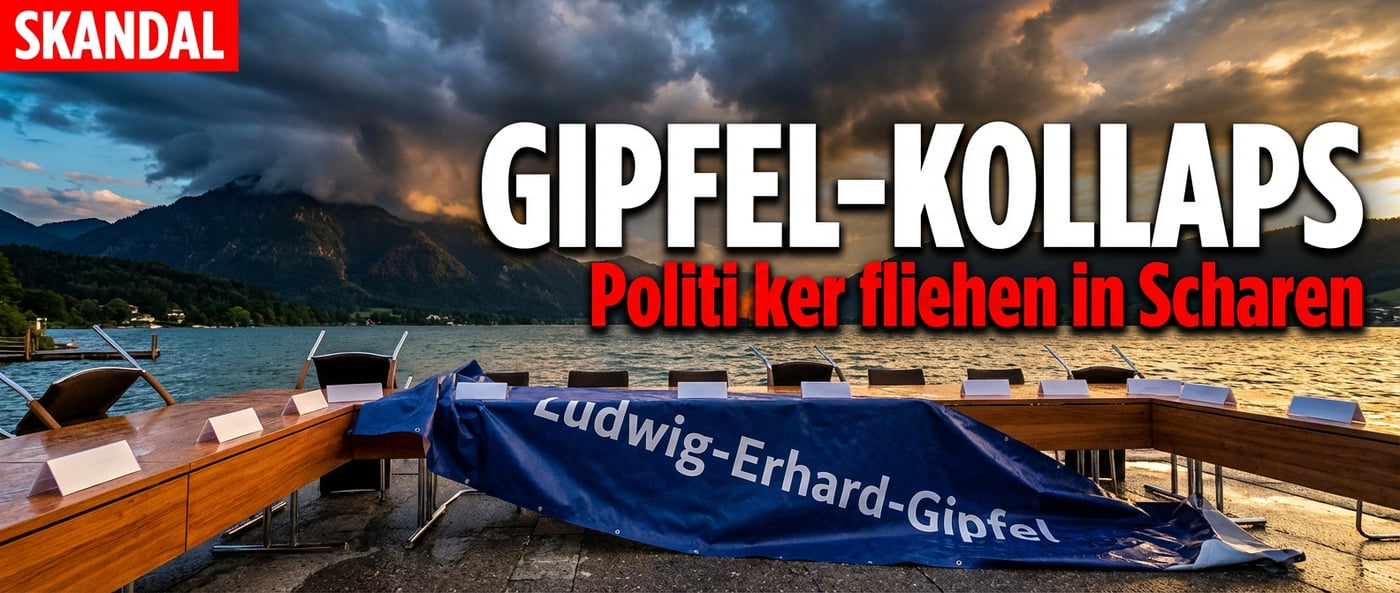 Das „deutsche Davos" zerfällt: Weimer-Affäre lässt Ludwig-Erhard-Gipfel zur Lachnummer verkommen