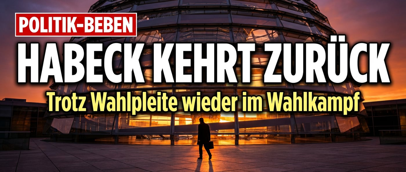 Der ewige Rückkehrer: Habeck kann von der politischen Bühne einfach nicht lassen