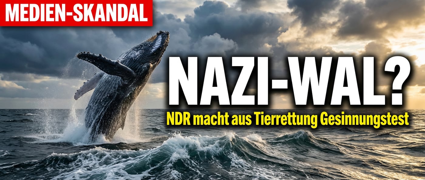 Der "Nazi-Wal" von der Ostsee: Wie der NDR aus einer Tierrettung einen Gesinnungstest macht