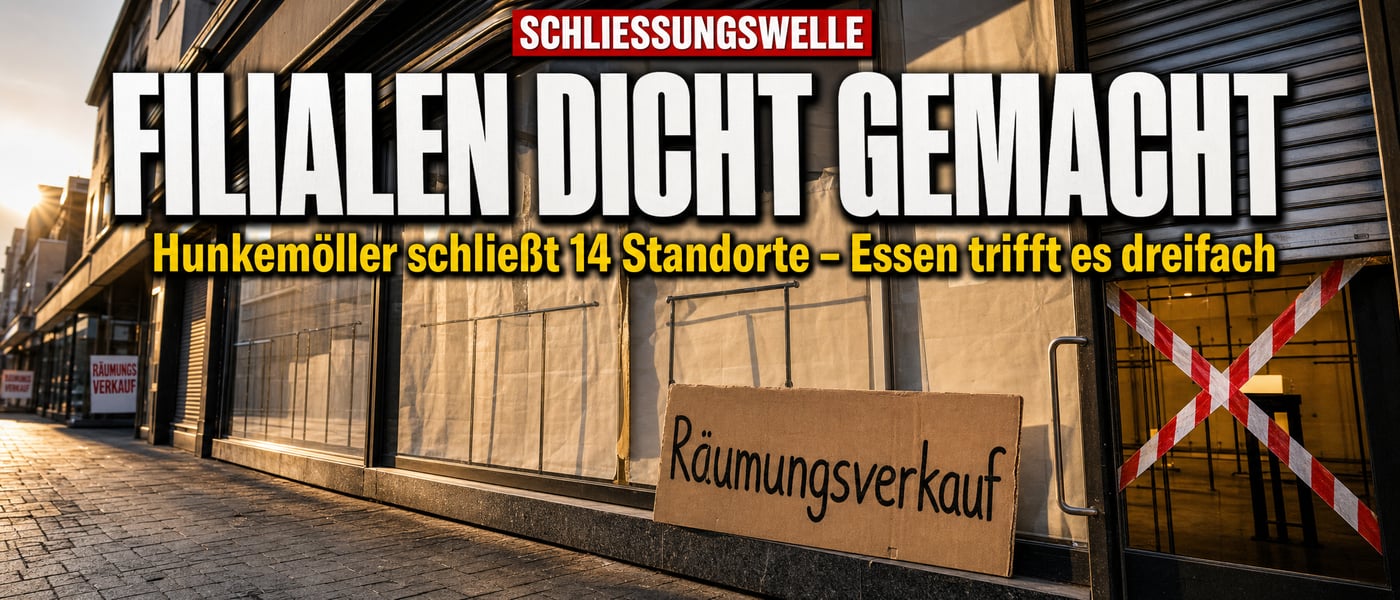Dessous-Riese macht dicht: 14 Filialen weg – Essen trifft es dreifach