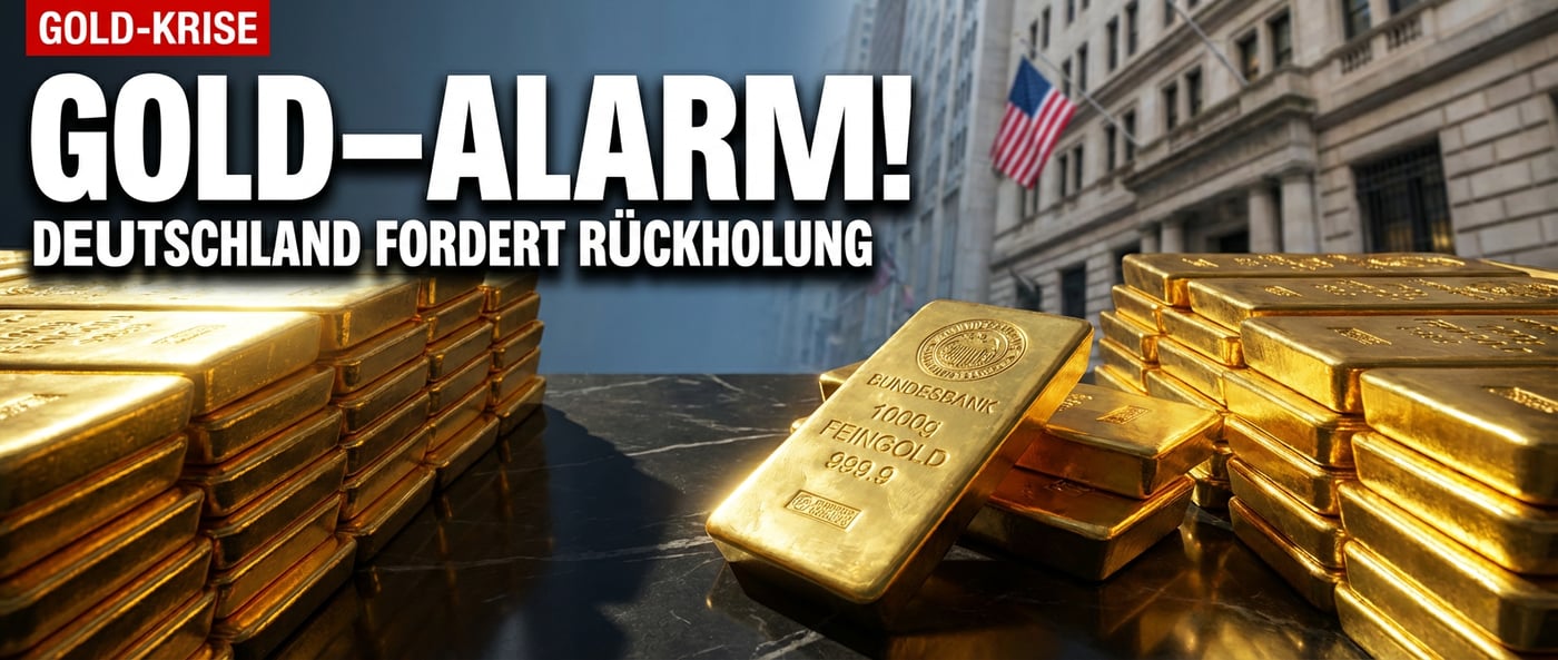 Deutsches Gold in New York: Steuerzahlerbund schlägt Alarm und fordert sofortige Rückholung