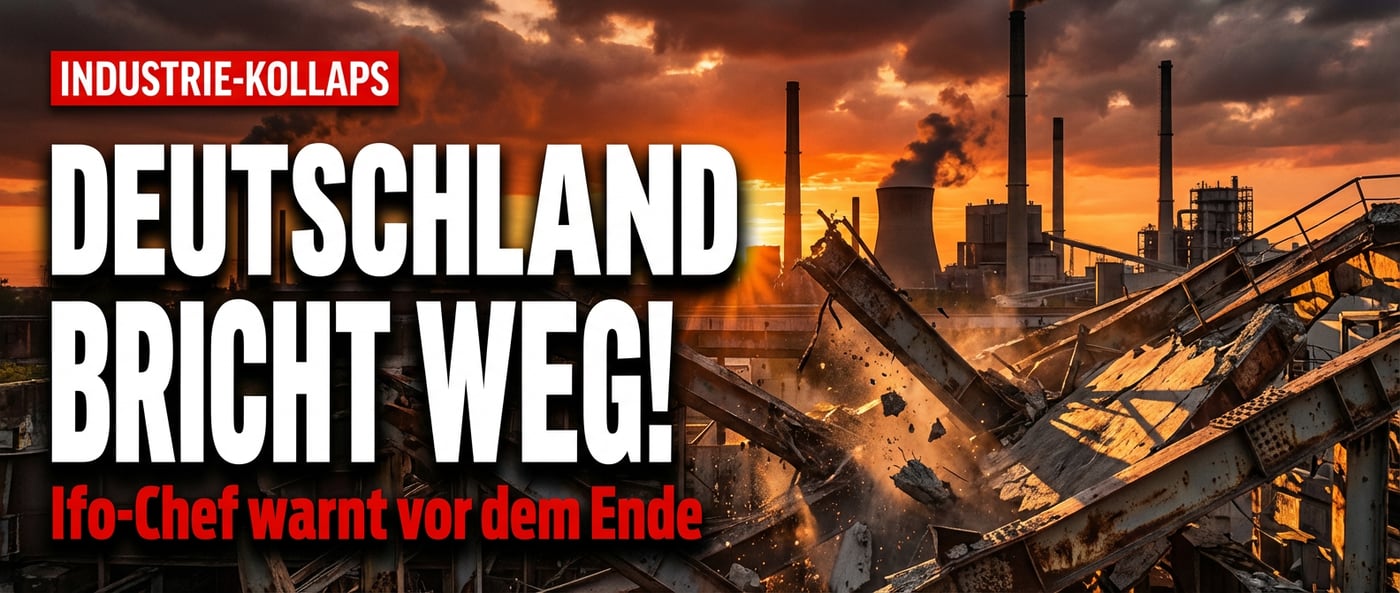 Deutschlands industrielles Rückgrat bricht: Ifo-Chef Fuest spricht Klartext über das Versagen der Energiepolitik
