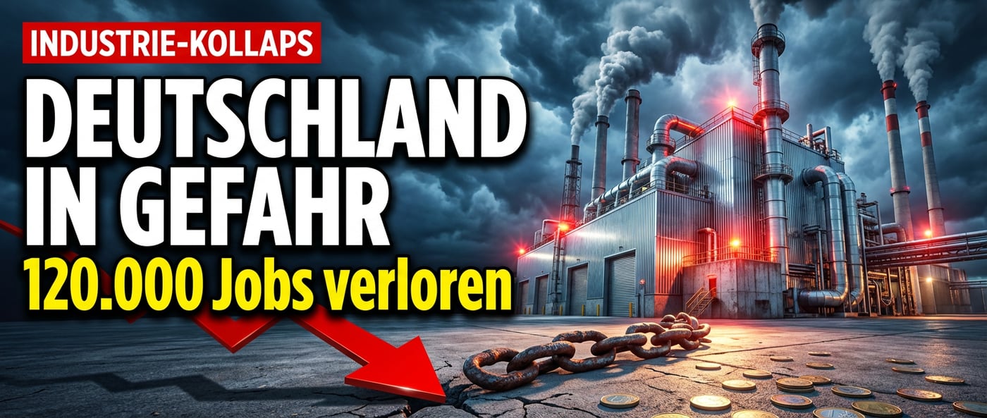 Deutschlands schleichender Niedergang: Wie die Deindustrialisierung Millionen in die Armut treibt