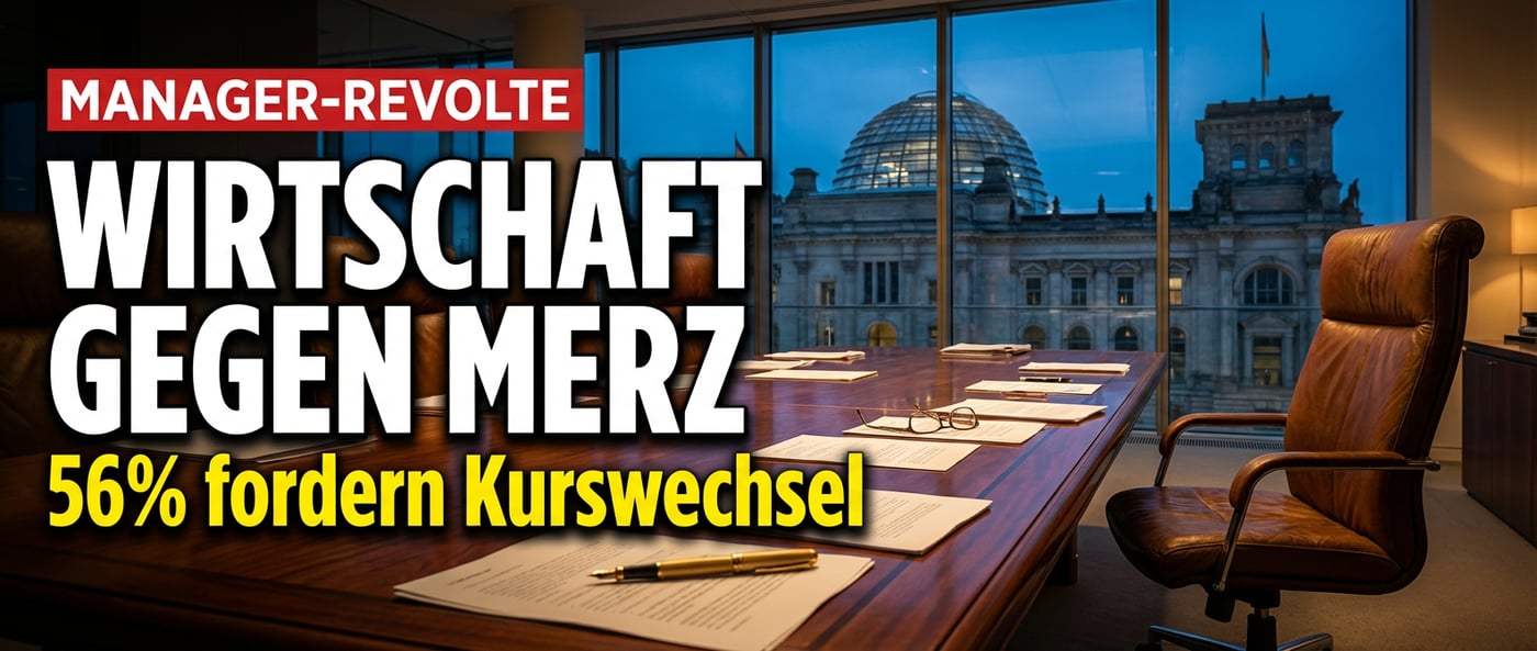 Deutschlands Wirtschaftselite bröckelt: Manager fordern Ende der Brandmauer-Politik