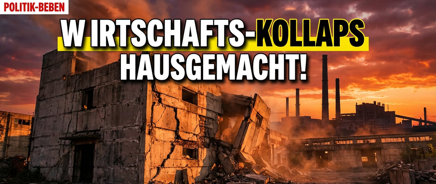 Deutschlands Wirtschaftskrise: Der Iran-Krieg als bequemes Feigenblatt für jahrelanges Politikversagen