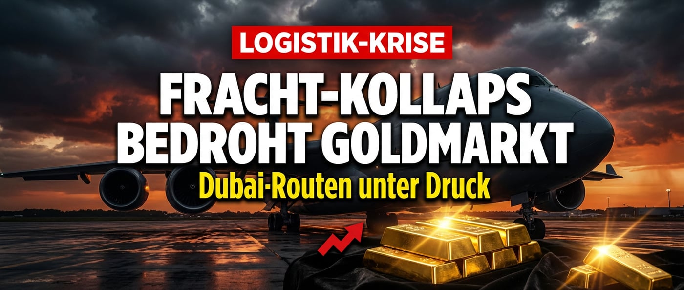 Die Achillesferse des Goldmarktes: Warum ein einziger Flugzeugstillstand die Edelmetall-Welt erschüttern könnte