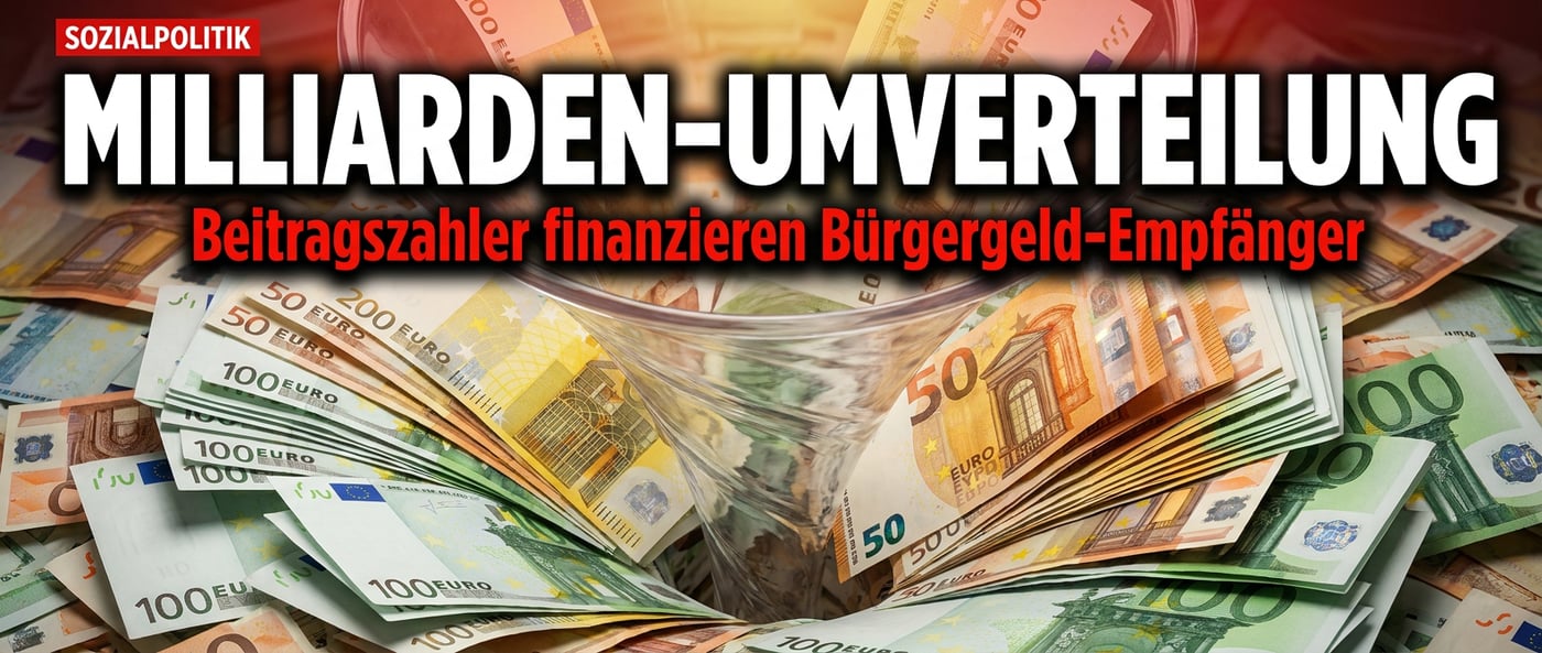 Die Milliarden-Umverteilung: Wie Beitragszahler für die Ausbildung von Bürgergeld-Empfängern bluten müssen