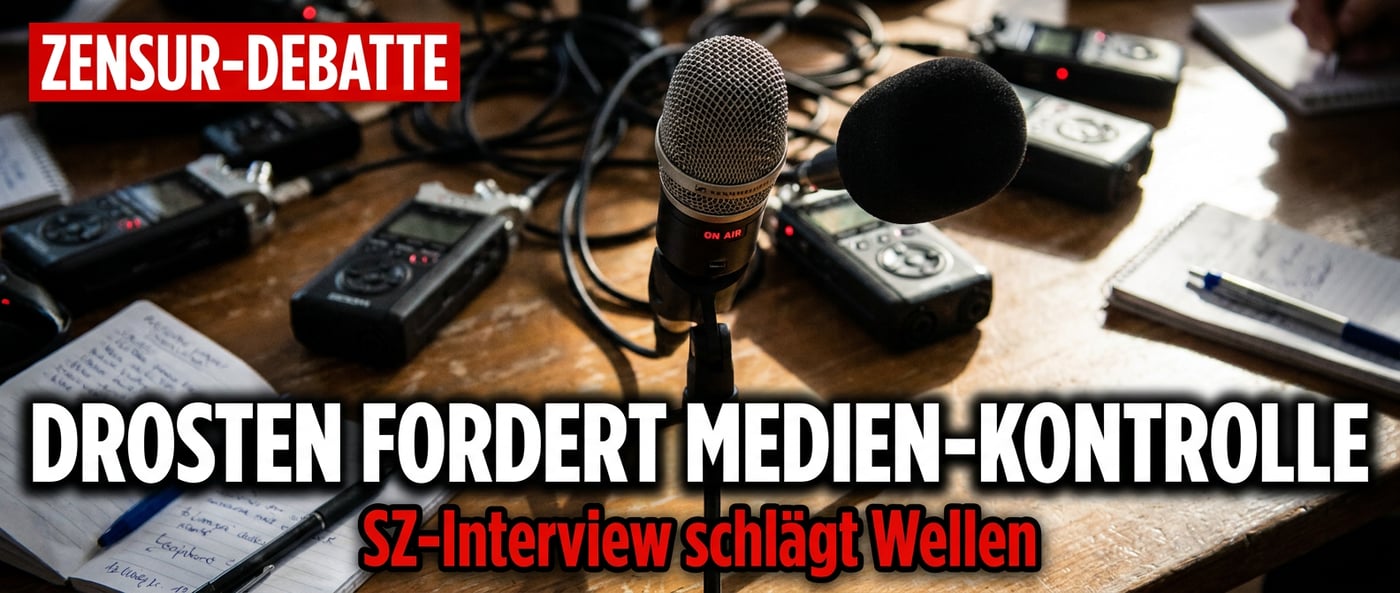 Drostens Zensur-Fantasien: Wenn der Pandemie-Prophet die Pressefreiheit kassieren will