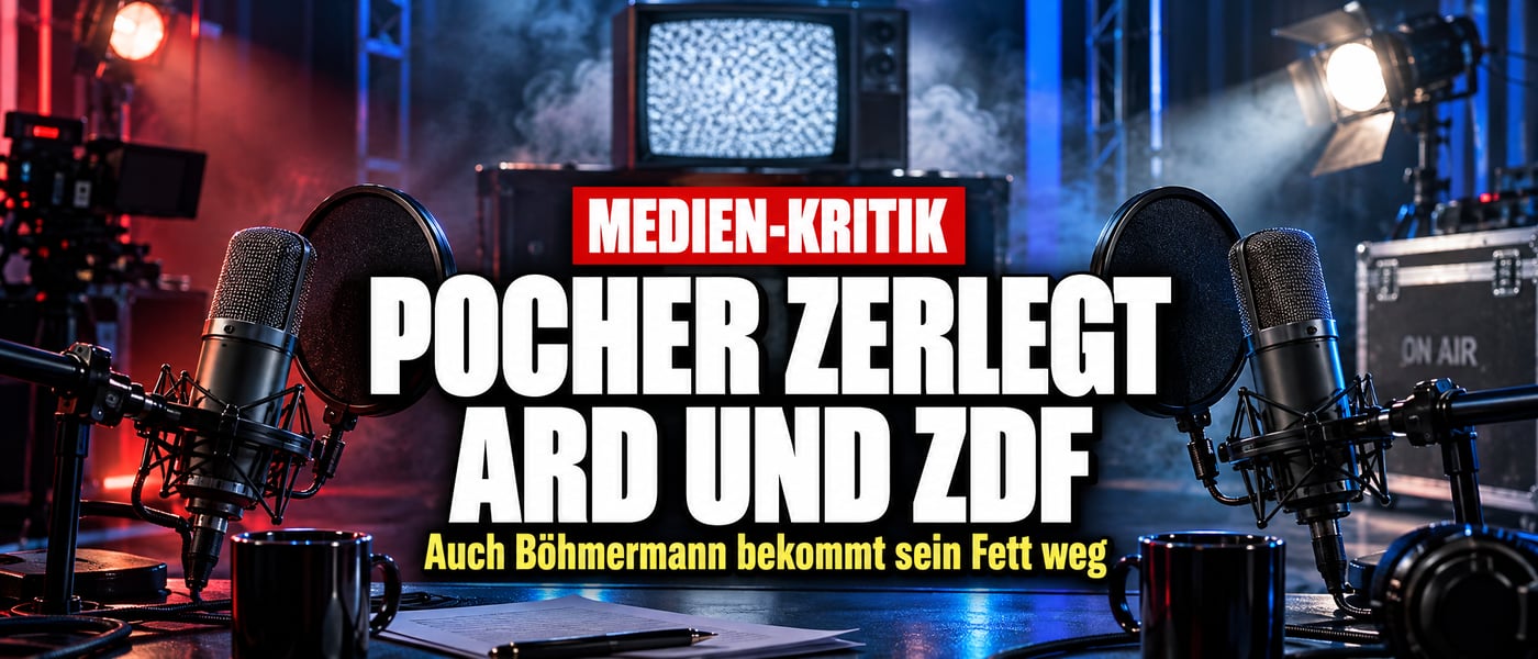 „Einstampfen!“: Pocher zerlegt ARD und ZDF und knöpft sich Böhmermann vor