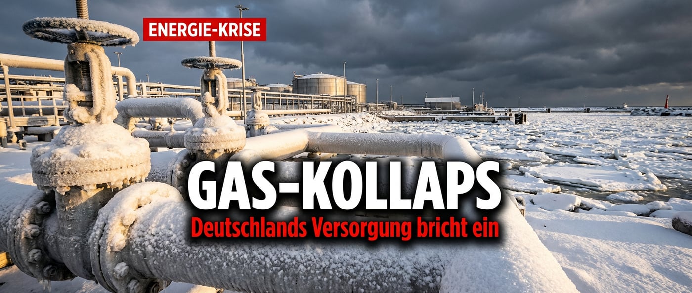 Eisige Realität: Deutschlands LNG-Versorgung bricht dramatisch ein – Gasmangel rückt näher