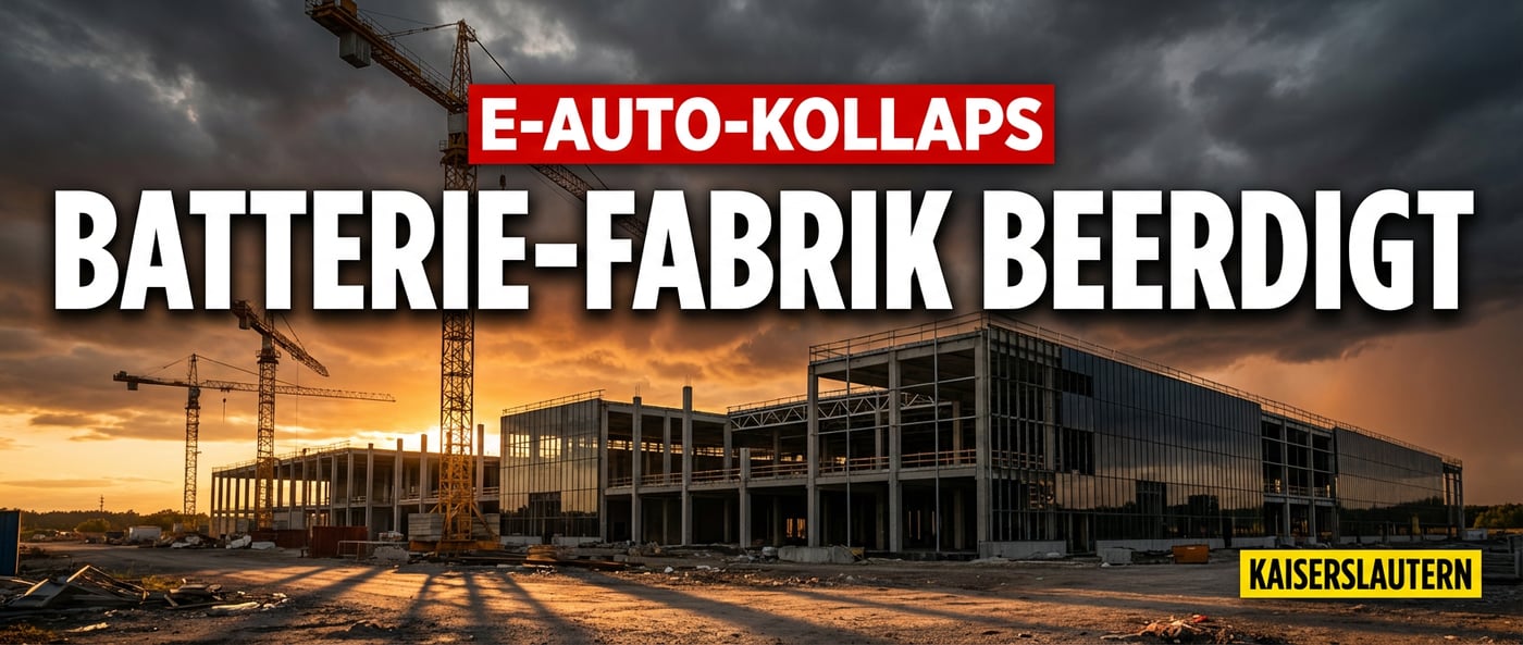 Elektromobilität am Abgrund: ACC beerdigt Batteriefabrik in Kaiserslautern endgültig