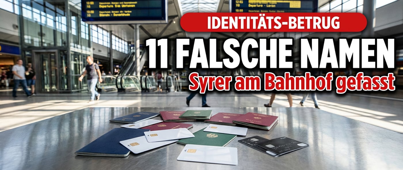 Elf Identitäten, drei fremde Bankkarten: Syrischer Staatsangehöriger am Aachener Hauptbahnhof gefasst