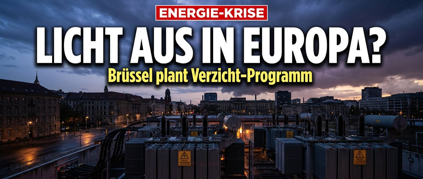 Energie-Lockdown: Steht Brüssel bereit, uns das Licht abzudrehen?