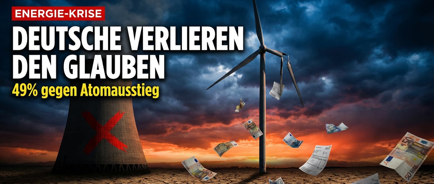 Energiewende am Scheideweg: Deutsche verlieren den Glauben an die grüne Transformation
