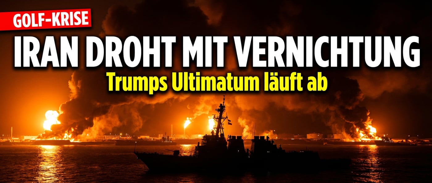 Eskalation am Persischen Golf: Iran droht mit Vernichtung regionaler Infrastruktur – Trumps Ultimatum läuft ab