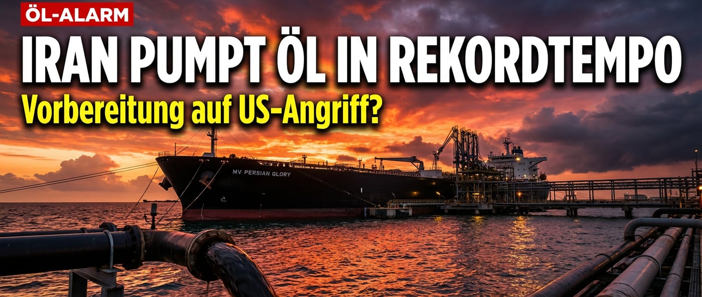 Eskalation am Persischen Golf: Iran pumpt Öl in Rekordtempo auf Tanker – Vorbereitung auf US-Angriff?