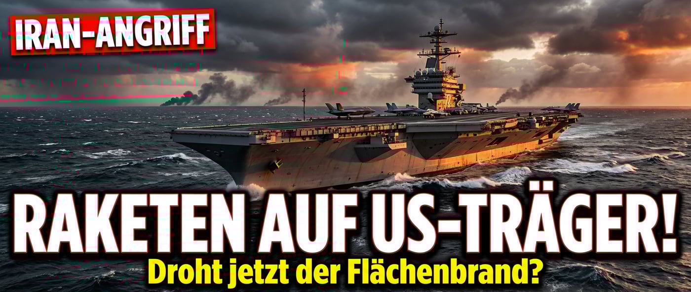 Eskalation im Nahen Osten: Iran feuert Raketen auf US-Flugzeugträger – droht ein Flächenbrand?