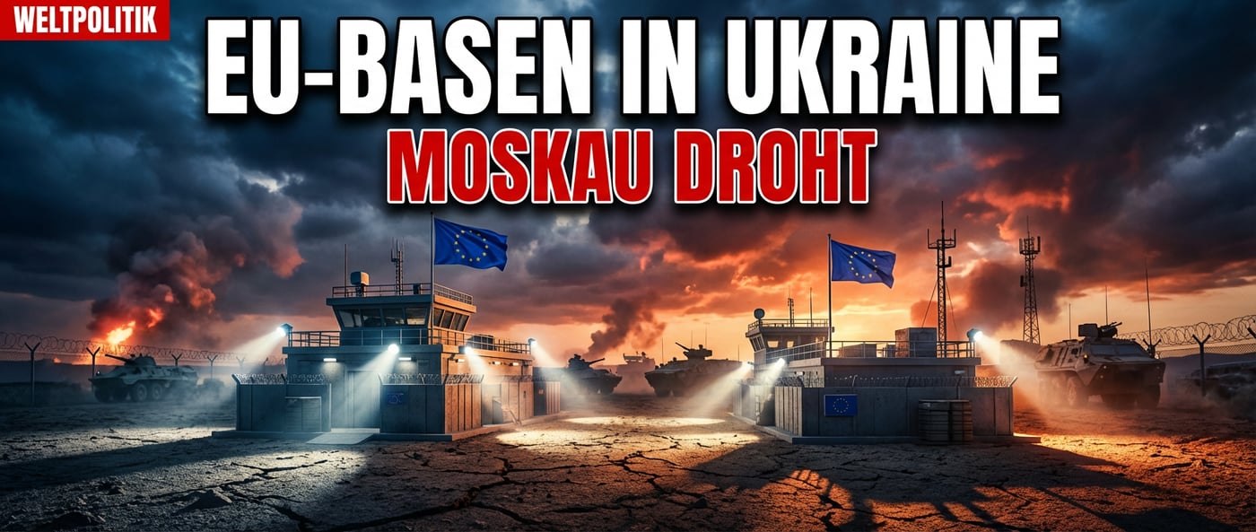 EU plant Militärbasen in der Ukraine – Moskau droht mit Vergeltung