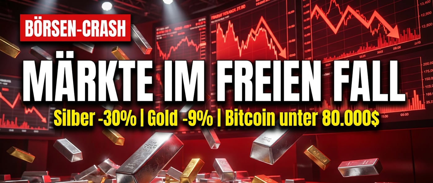 Europas Börsen im Sinkflug: KI-Zweifel und Edelmetall-Turbulenzen erschüttern die Märkte